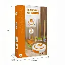 KIDS CLEANING SET WITH WORKING ROBOT
