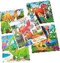 WODDEN DYNO PUZZLE (SET OF 4 PUZZLE)