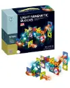 LIGHT MAGNETIC BLOCKS 49 PCS