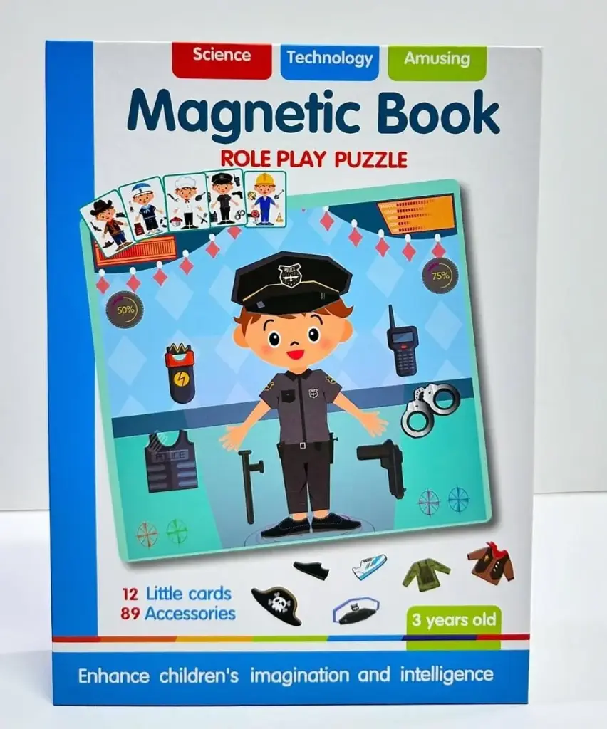 MAGNETIC ROLE PLAY PUZZLE BOOK