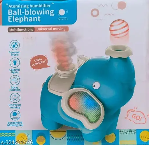 BALL BLOWING ELEPHANT