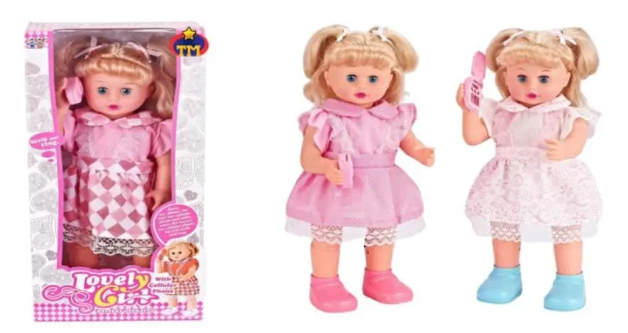 CUTE DOLL WITH MIKE
