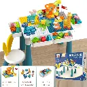 BLOCK TABLE WITH CHAIR 