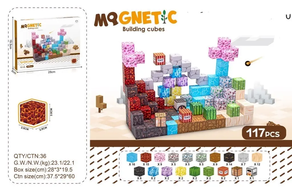 117 PC MAGNETIC BLOCKS