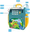 DINOSAUR THEAM ATM MONEY SAFE BAG PACK STYLE 