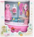 DOLL SET WITH REAL SHOWER