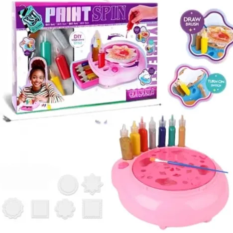 PAINT AND SPIN KIDS DIY