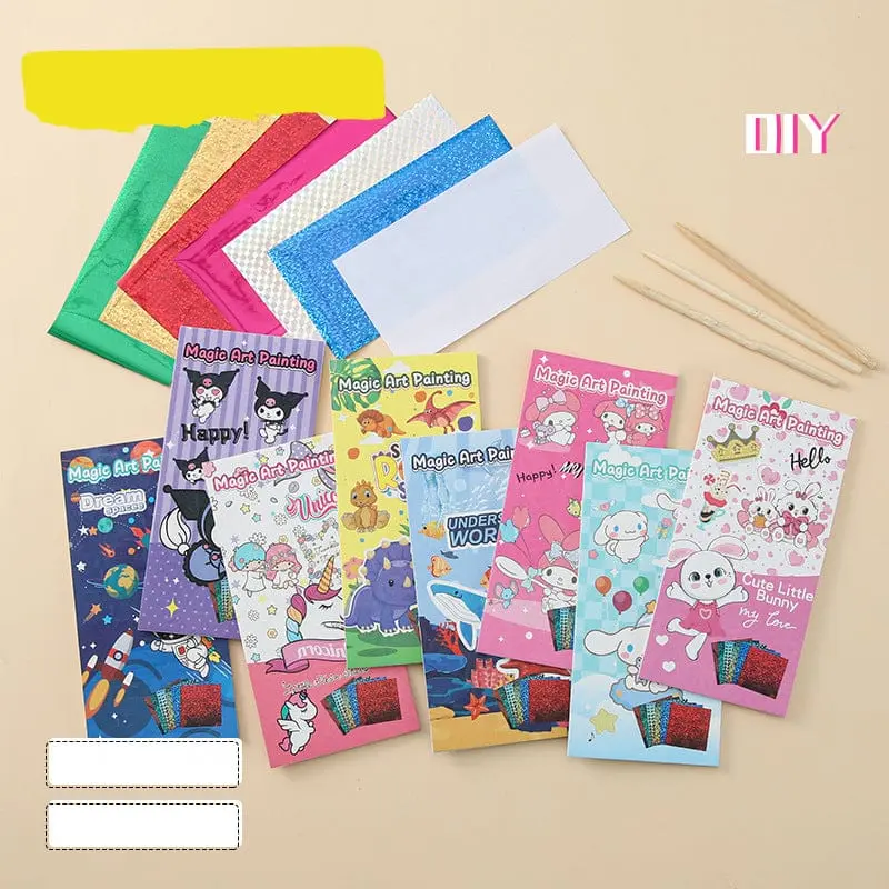 MEGIC FOIL ART PAINTING BOOK