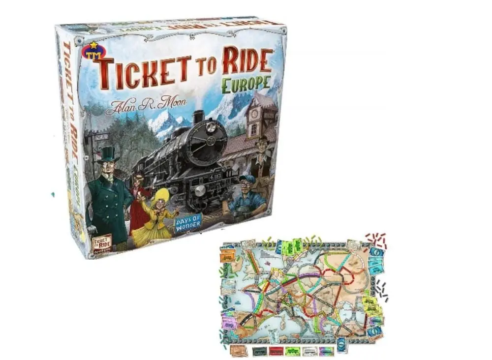 TICKIT TO RIDE BOARD GAME