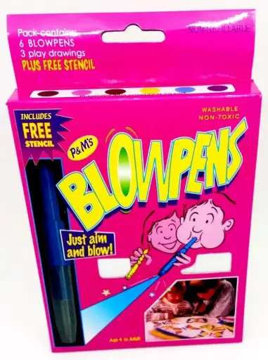 BLOW PENS SET OF 6 PENS