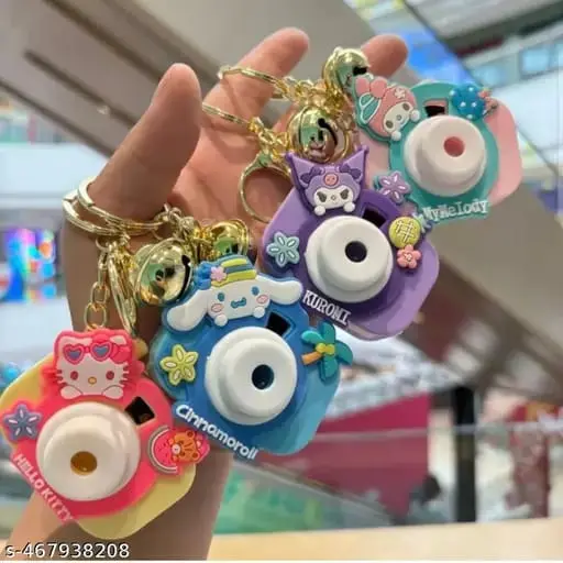 CARTOON SANRIO PROJECTION CAMERA KEY CHAIN