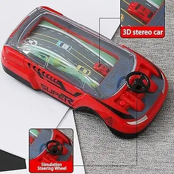 SMALL GAME CAR WITH STEERING WHEEL