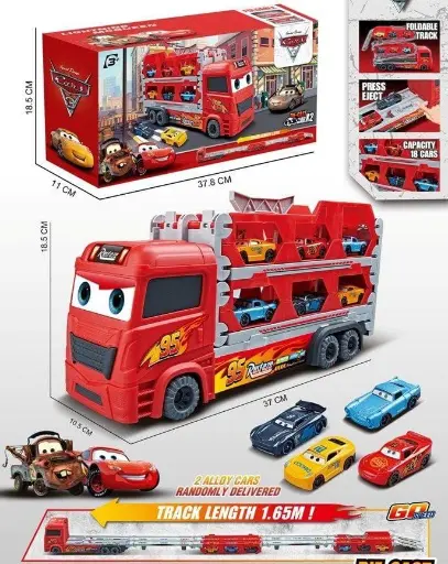 DIE CAST CAR TRACK SET