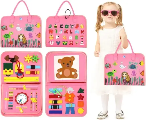 KIDS BUSY BOARD FOR 3 4 5 6 7.......YEARS 