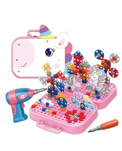 DIY SCREW PUZZLE WITH SCREW DRIVER (unicorn)